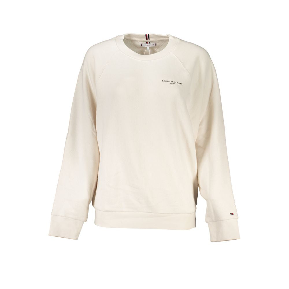 Tommy Hilfiger Beige Cotton Sweatshirt
