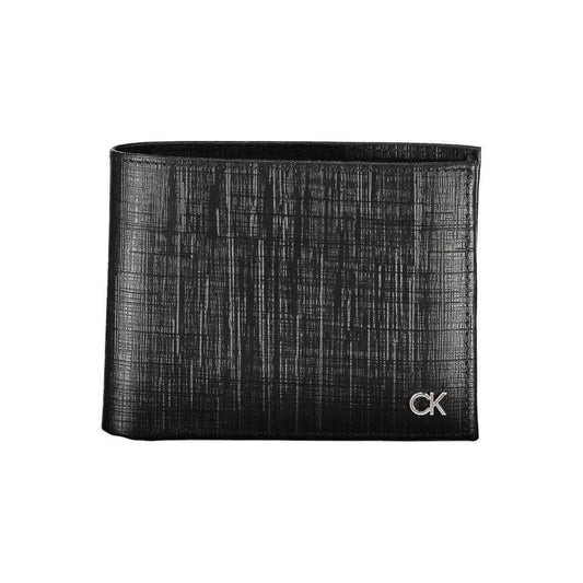 Calvin Klein Black Leather Wallet CA-27489