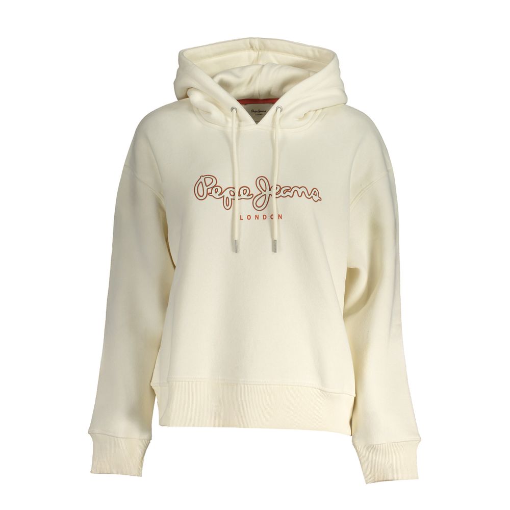 Pepe Jeans White Cotton Women Sweater