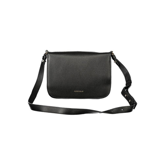 Coccinelle Black Leather Handbag CO-34856