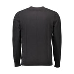 Calvin Klein Black Cotton Sweater CA-8602-XXL