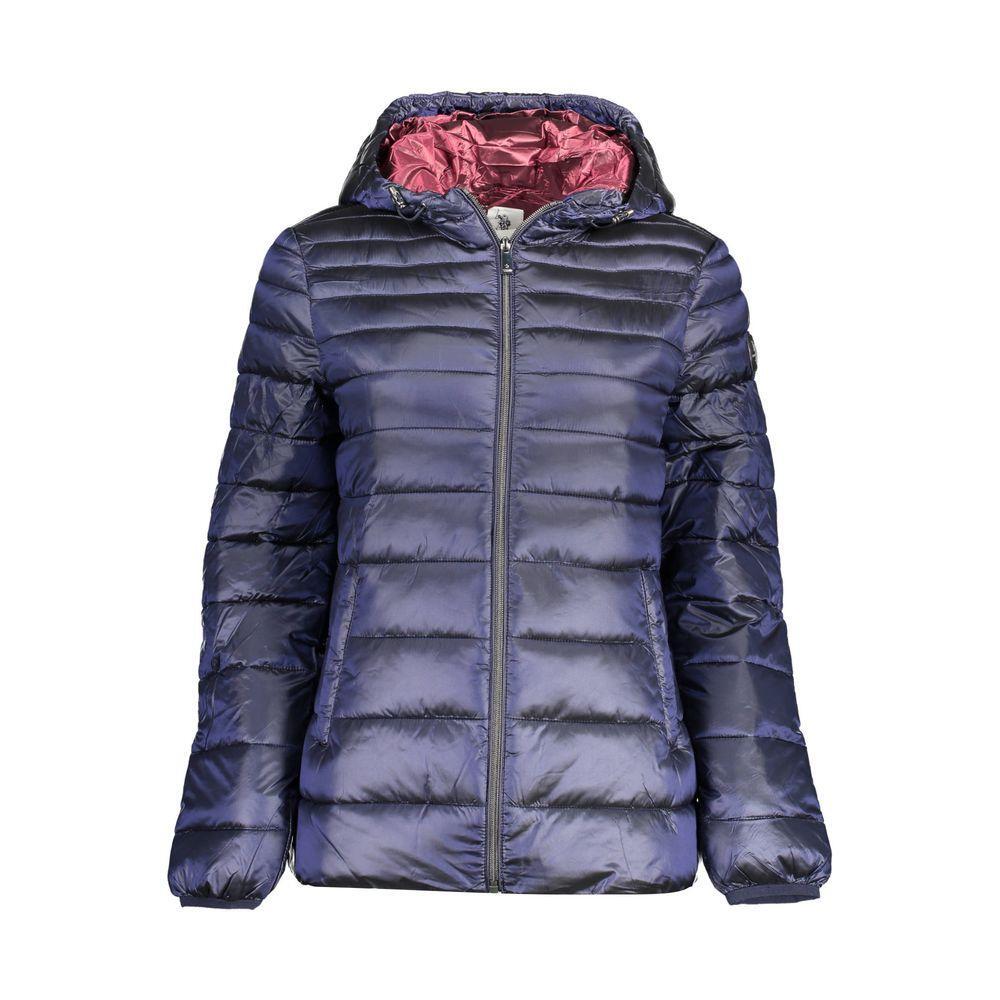 U.S. POLO ASSN. Blue Nylon Jackets & Coat US-16946-42