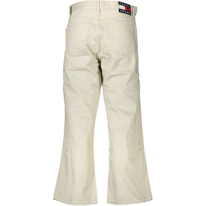 Tommy Hilfiger Beige Cotton Women Jeans
