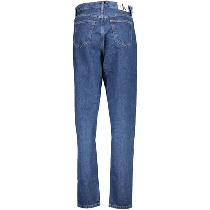 Calvin Klein Blue Cotton Jeans Denim