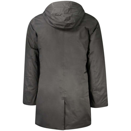 K-WAY Black Polyester Jacket KW-34305-XXL