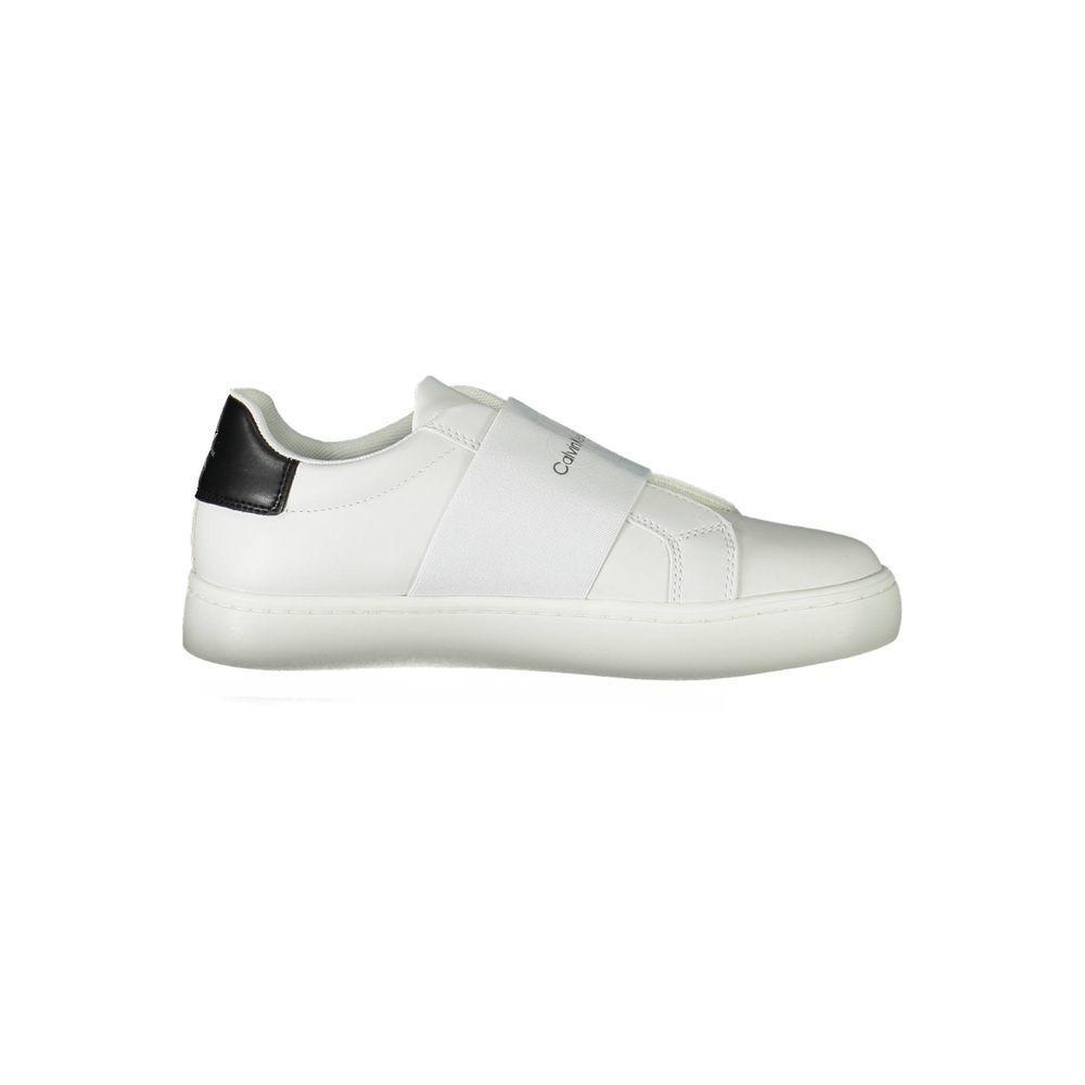 Calvin Klein White Polyester Sneaker CA-17370-EU37/US7