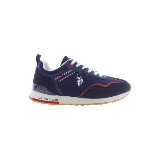 U.S. POLO ASSN. Blue Polyester Sneaker