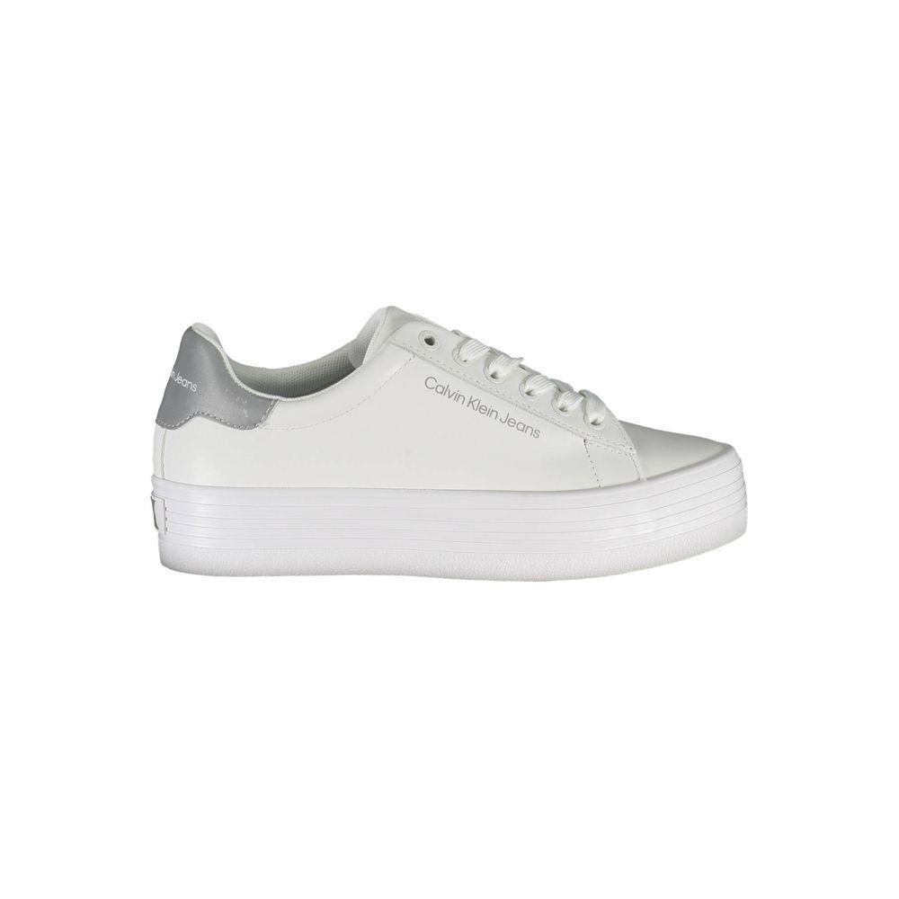 Calvin Klein White Polyester Sneaker CA-22771-EU39/US9