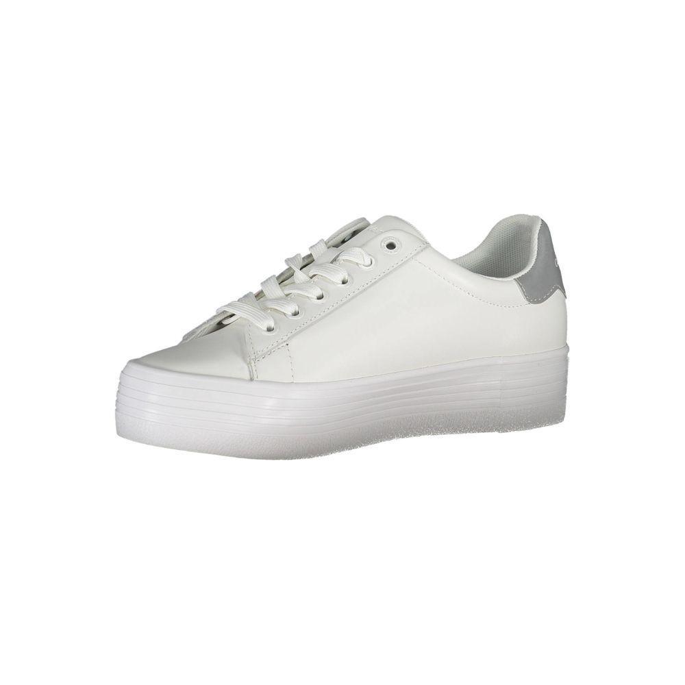 Calvin Klein White Polyester Sneaker CA-22771-EU39/US9