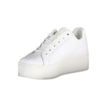 Tommy Hilfiger White Polyester Sneaker TO-22814-EU41/US11