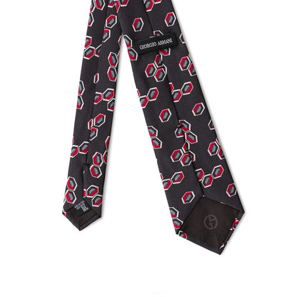 Giorgio Armani Gray Silk Tie