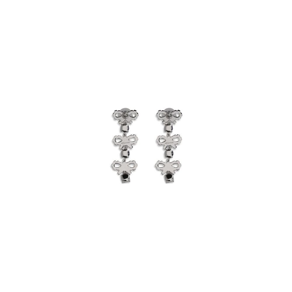 Self-Portrait Silver Metal Earrings