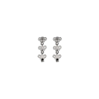 Self-Portrait Silver Metal Earrings