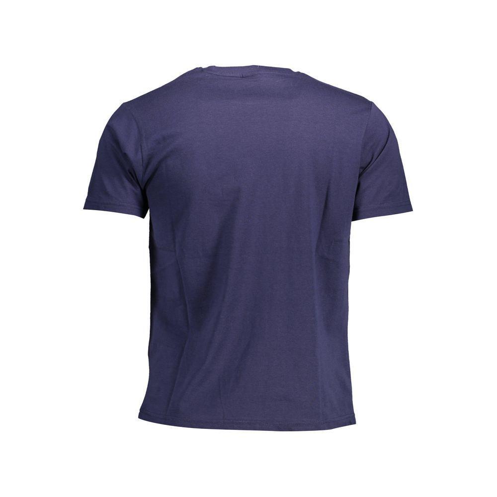 North Sails Blue Cotton T-Shirt NO-1653-S