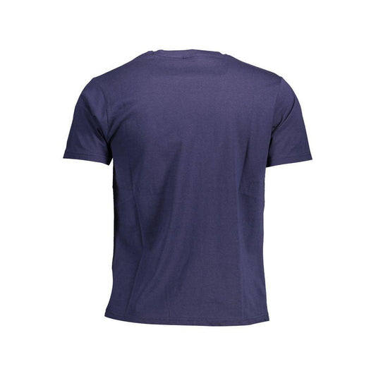North Sails Blue Cotton T-Shirt NO-1653-S