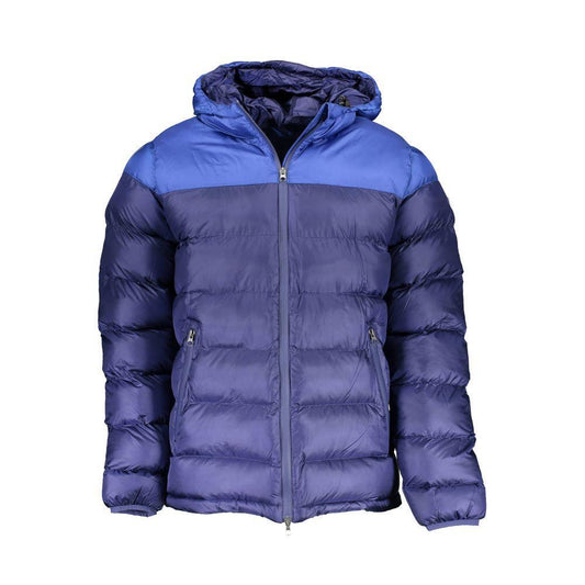 North Sails Blue Polyamide Jacket NO-2668-XXL
