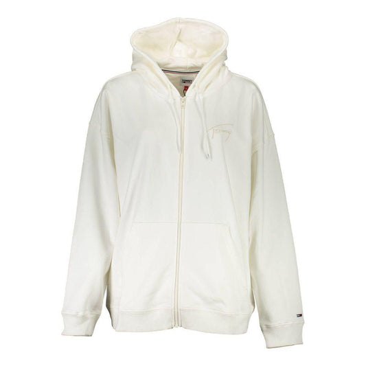 Tommy Hilfiger White Cotton Sweater TO-14112-L
