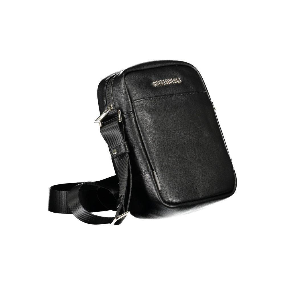Bikkembergs Black Polyethylene Shoulder Bag BI-15667