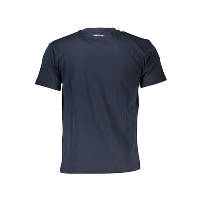 Cavalli Class Blue Cotton T-Shirt