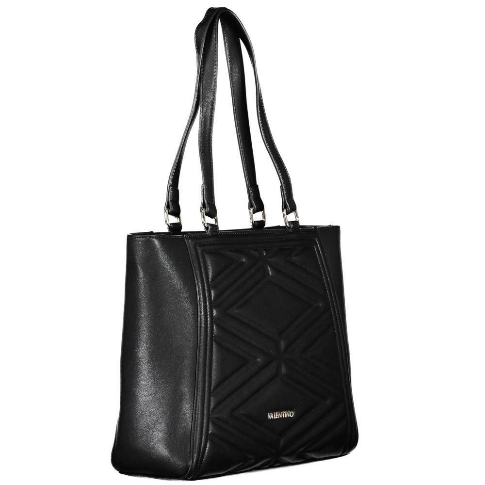 Mario Valentino Black Polyethylene Handbag VA-21571