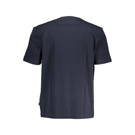 Hugo Boss Blue Cotton T-Shirt BO-22056-XL