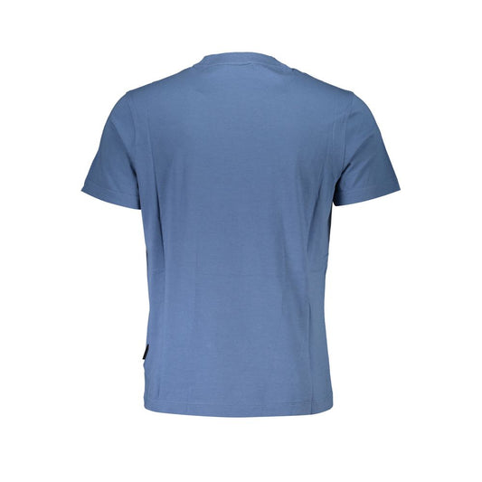 Napapijri Blue Cotton T-Shirt NA-25126-XXL