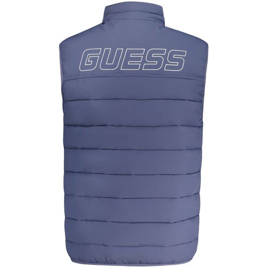 Guess Jeans Blue Spandex Jacket GU-33227-S