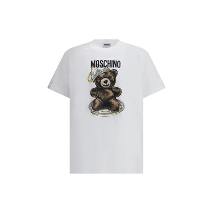 Moschino White Cotton T-Shirt