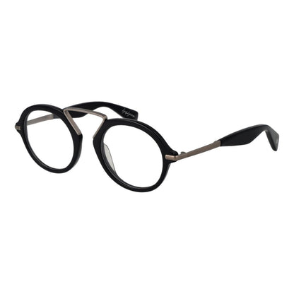 Yohji Yamamoto Black Men Glasses Frame