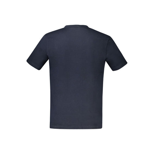 Hugo Boss Blue Cotton Men T-Shirt BO-33102-S