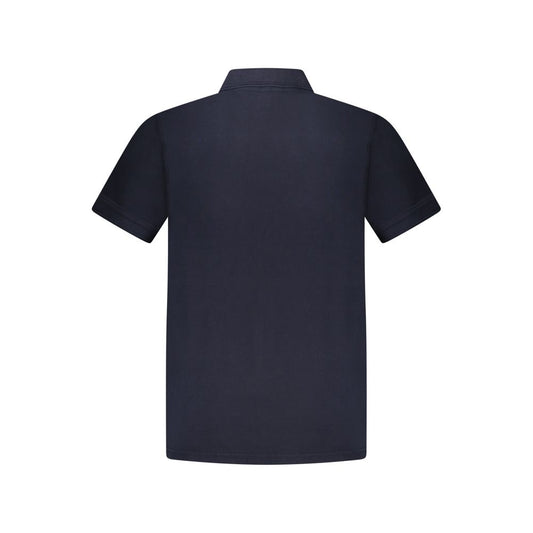 Hugo Boss Blue Cotton Polo Shirt BO-33104-XL