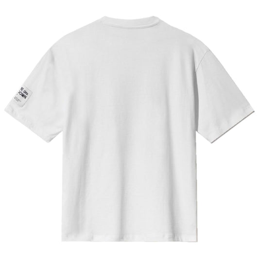 Comme Des Fuckdown White Cotton T-Shirt CO-15712-XXL