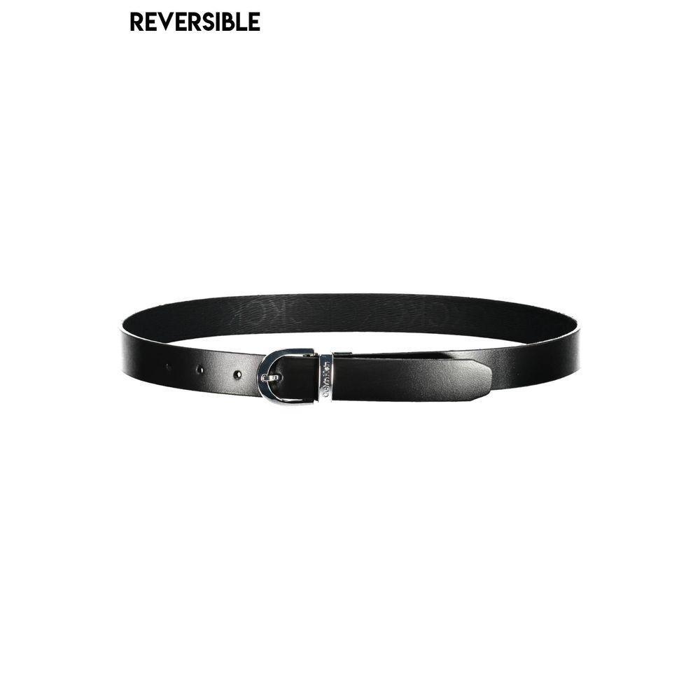 Calvin Klein Black Polyester Belt CA-14347-75 CM / 30 INCHES