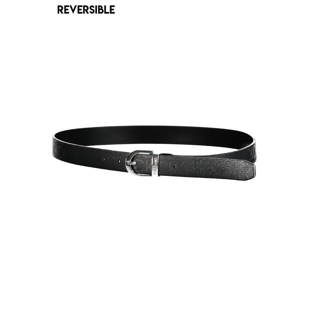 Calvin Klein Black Polyester Belt CA-14347-75 CM / 30 INCHES