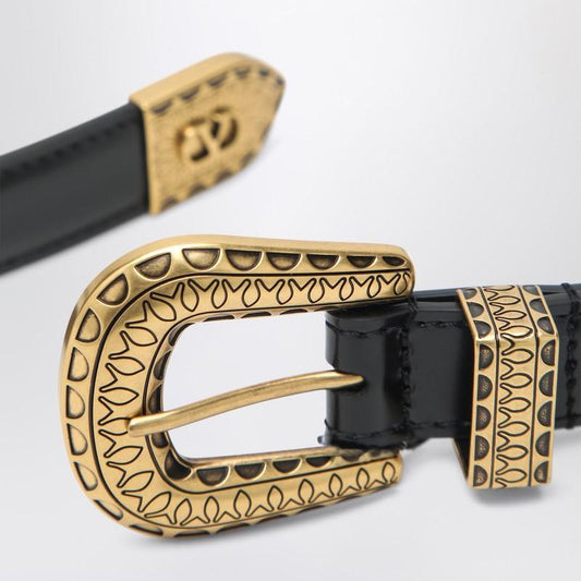 Valentino Garavani Black VLogo Signature belt in polished calfskin LDin,Men,Men > Accessories,Men > Accessories > Belts,Yes Eu 7Y2T0SQ9QBH/R_VALE-0NO_300