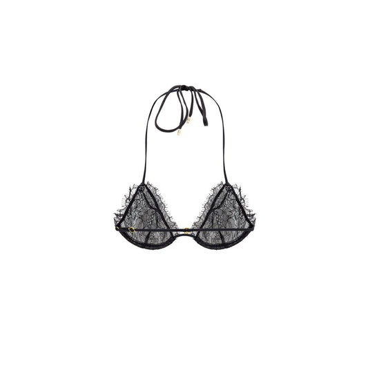 Tom Ford Black Polyamide Bra TO-9320676-S