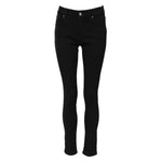 Dolce & Gabbana Black Cotton Logo Skinny MidWaist Denim Jeans PAN75624-38