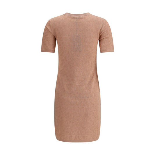 Fendi FF pattern midi Dress FE-FZDD61AUZRF1SAU-IT44 | L