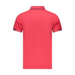 Norway 1963 Red Cotton Men Polo Shirt NO-38992-M