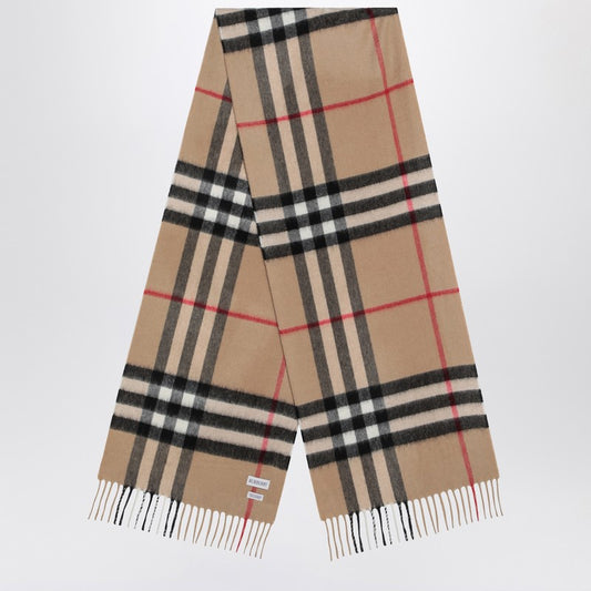 Burberry Cashmere scarf with Check motif LDin,Men,Men > Accessories,Men > Accessories > Scarves Hats & Gloves,Yes Eu 8076576U130655/R_BURBE-A7026_100