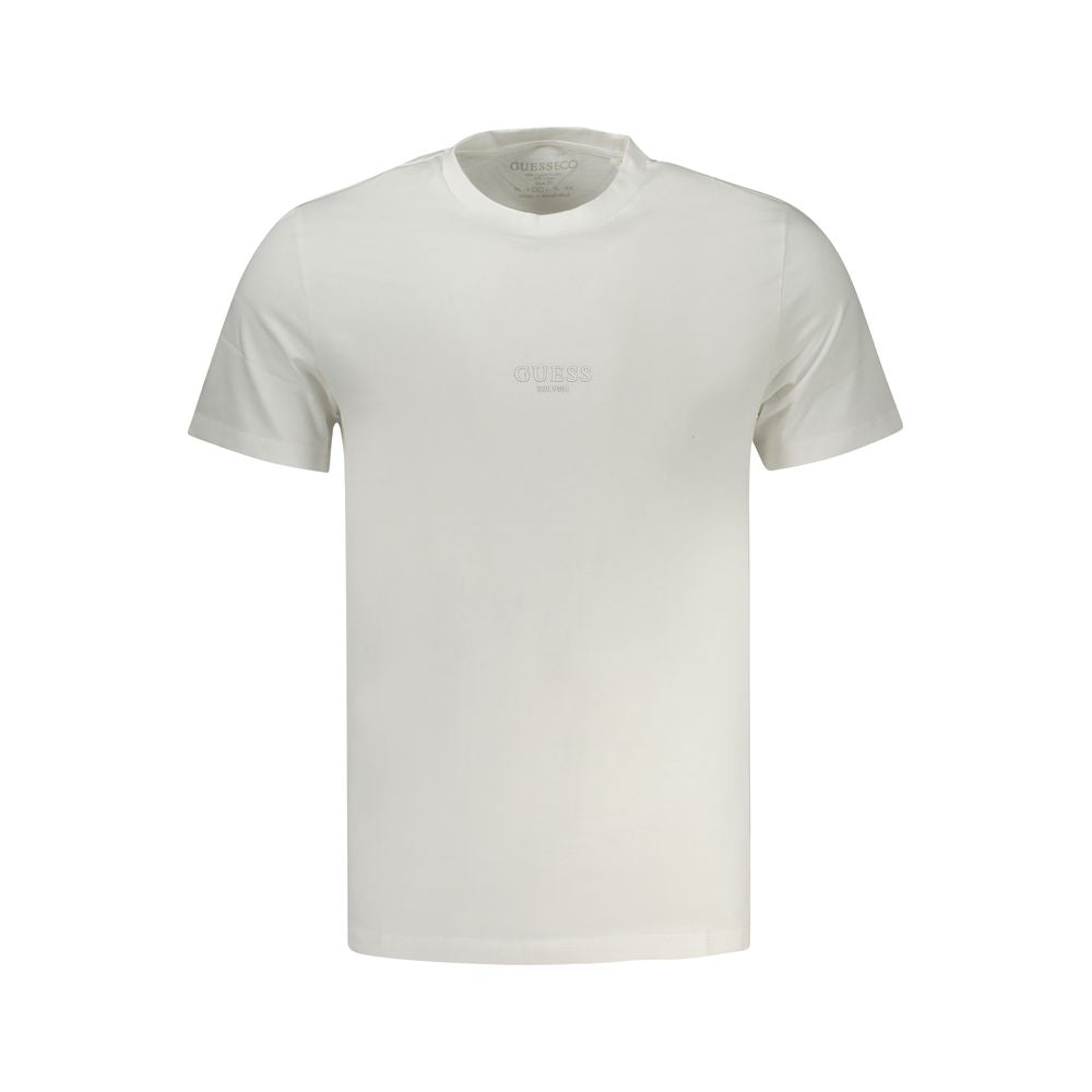 Guess Jeans White Cotton T-Shirt 1728,67403481248,Clothing,Guess Jeans,M,Men,Men - Clothing,New with tags,T-Shirts - Men - Clothing,White,XL,XXL GU-32356-XL