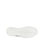 Dolce & Gabbana Black White Leather Low Top Sneakers Shoes LA12625-40