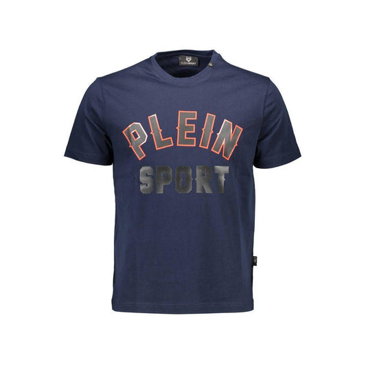 Plein Sport Blue Cotton T-Shirt PL-9608-S