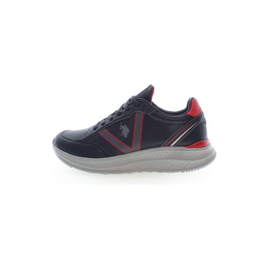 U.S. POLO ASSN. Blue Polyester Sneaker US-15470-EU42/US9
