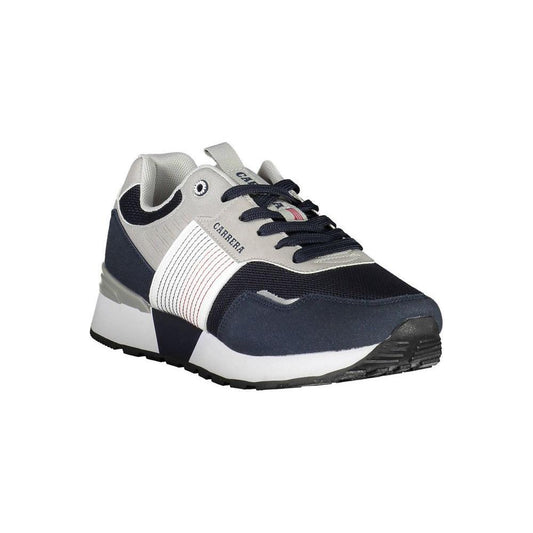 Carrera Blue Polyester Sneaker