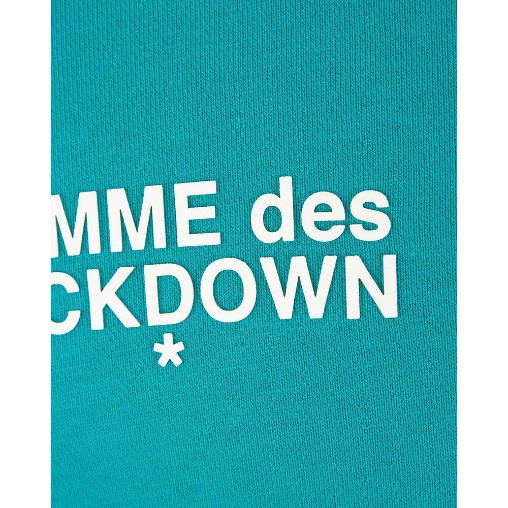 Comme Des Fuckdown Green Cotton Sweater