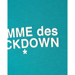 Comme Des Fuckdown Green Cotton Sweater