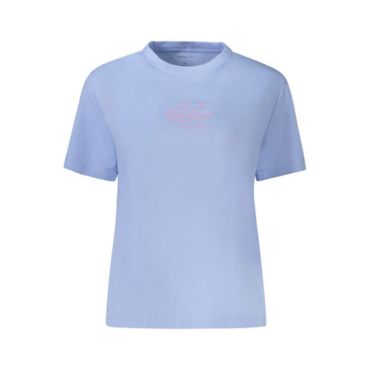 Calvin Klein Blue Cotton Tops & T-Shirt