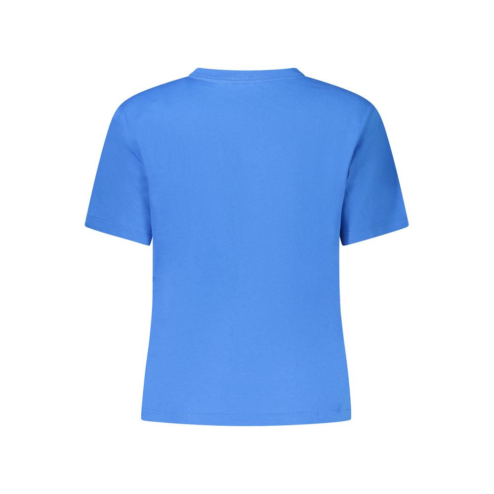 Calvin Klein Blue Cotton Tops & T-Shirt CA-39023-S