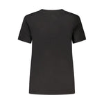 Guess Jeans Black Cotton Tops & T-Shirt